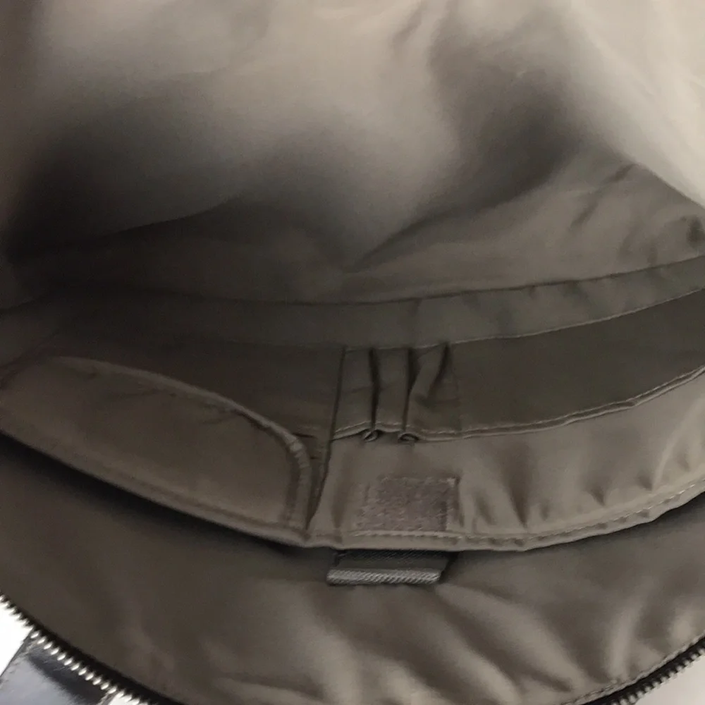 Denali faux leather brown laptop bag